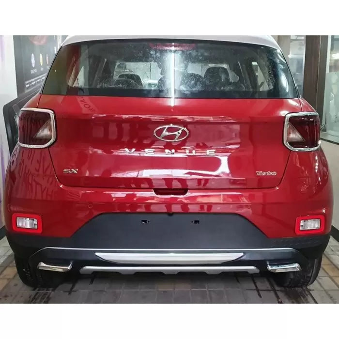 Hyundai Venue 2019-2022 Front and Rear Bumper Guard Protector in High Quality ABS Material

by imported