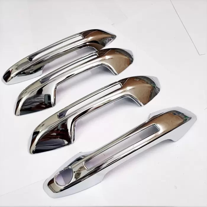 Kia Seltos 2019 Onwards Handle Chrome Cover Garnish Non-Senor Handle (Set of 4Pcs.)

by GFX