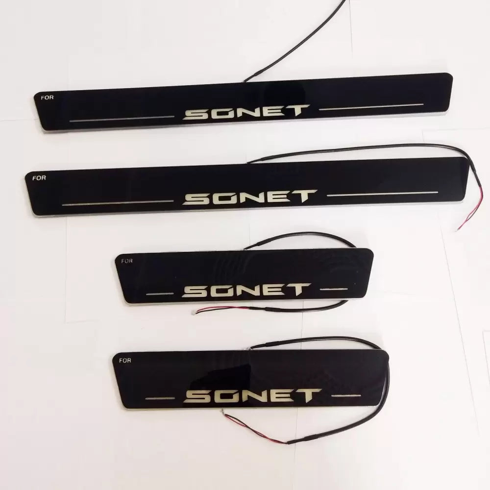 Kia Sonet 2020 Onwards Door Opening LED Footstep - 4 Pieces

by Imported