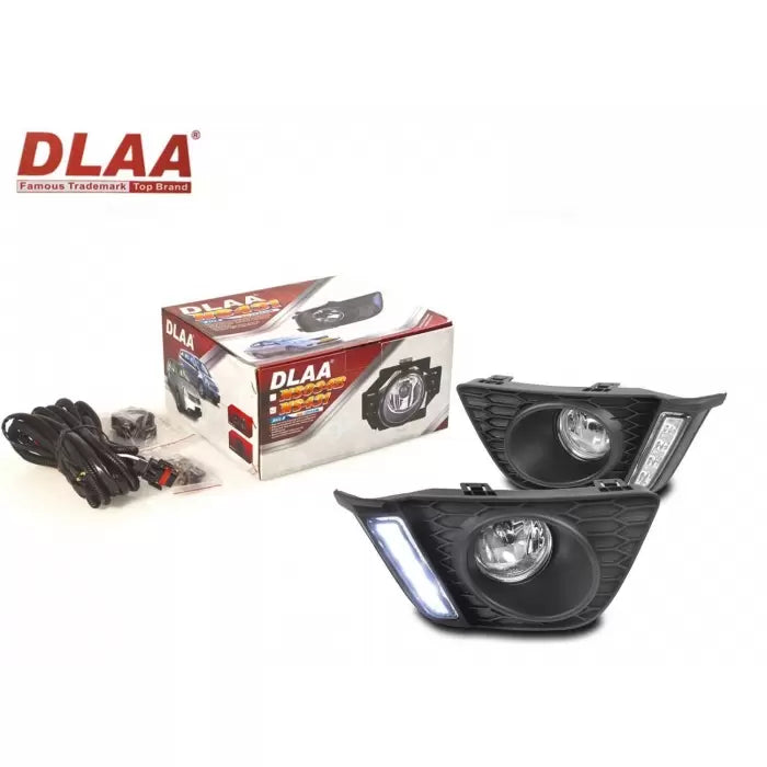 Honda New Jazz LED Front DRL Day Time Running Lights with Fog Lamp (Set of 2Pcs.)

by Imported