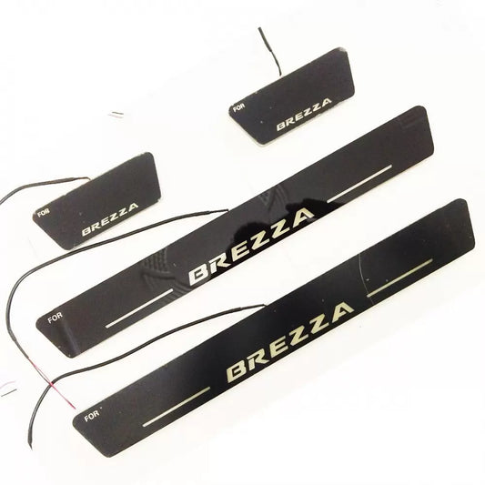 Maruti Suzuki Vitara Brezza 2016 - 2021 Onwards Door Opening LED Footstep - 4 Pieces

by Imported