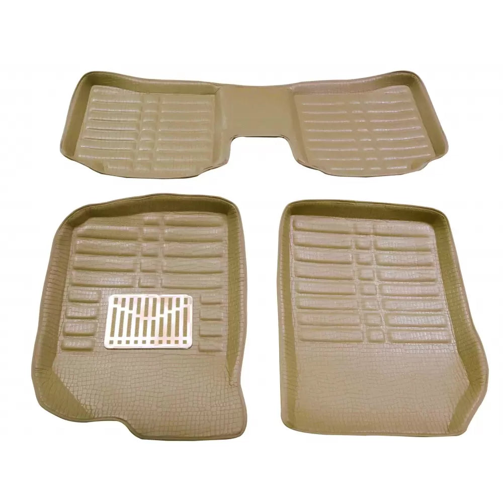 Leathride Texured 3D Car Floor Mats For Mahindra Bolero