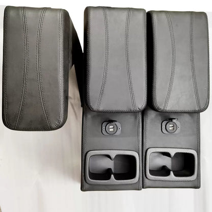 Mahindra Thar 2020 Onwards Luxury Armrest Console - Set Of 3