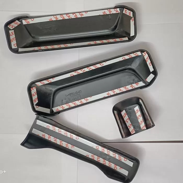 Mahindra New Thar 2020 Onward Glossy Carbon Finish Handle Cover - Set of 3

by Imported