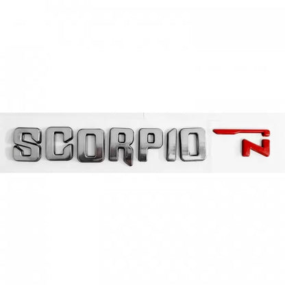 Mahindra Scorpio N Chrome 3D Letter Emblem Full Set in High Quality ABS Material

by Galio