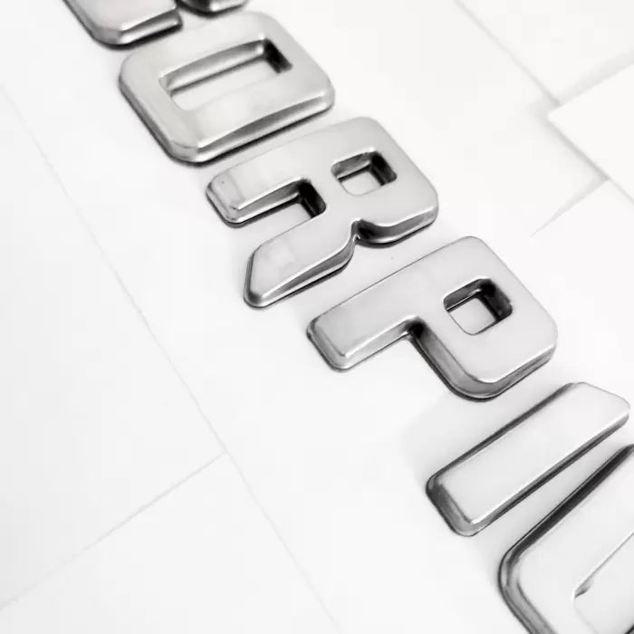 Mahindra Scorpio N Chrome 3D Letter Emblem Full Set in High Quality ABS Material

by Galio