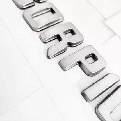 Mahindra Scorpio N Chrome 3D Letter Emblem Full Set in High Quality ABS Material

by Galio