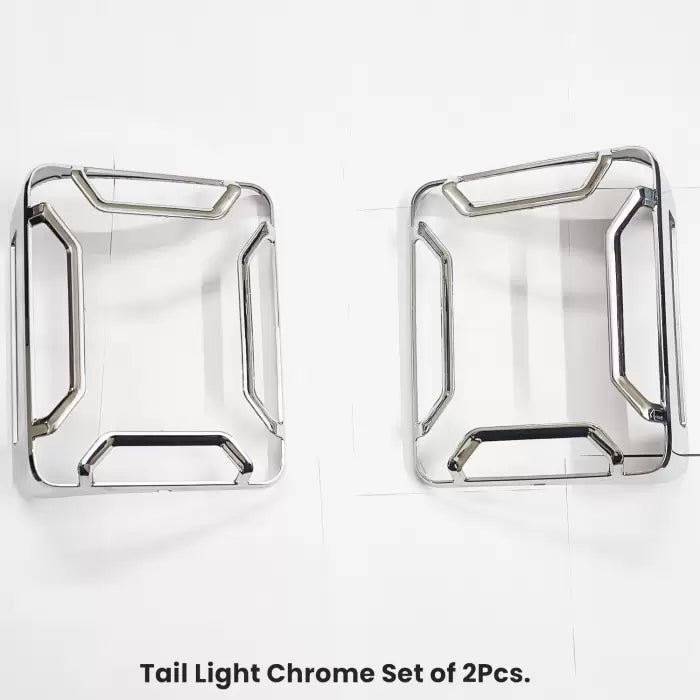 Mahindra Thar 2020 Onward Exterior Chrome Body Show Kits Combo (Set of 13 Pcs.)

by Cnleague