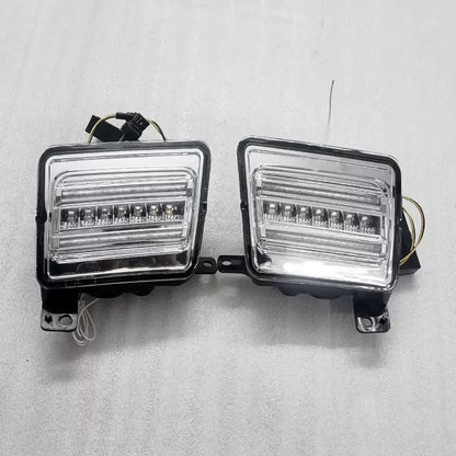 Mahindra Thar 2020 Onward Front Fender LED Strip DRL Light With Matrix Turn Signal (Set of 2Pcs.)

by Carhatke