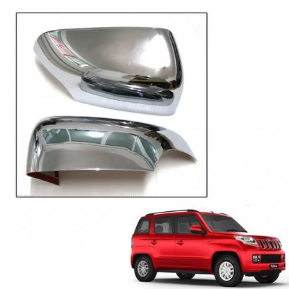 Mahindra TUV 300 High Quality Imported Car Side Mirror Chrome Cover Set of 2

by Imported