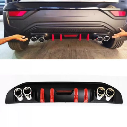 Mahindra XUV 300 Rear Bumper Diffuser in High Quality ABS Material

by imported