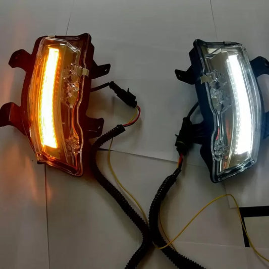 Mahindra Xuv 300 2019 Onward LED DRL Light  Moving With Matrix Turn Signal - Imported (Set of 2Pcs.)

by Imported