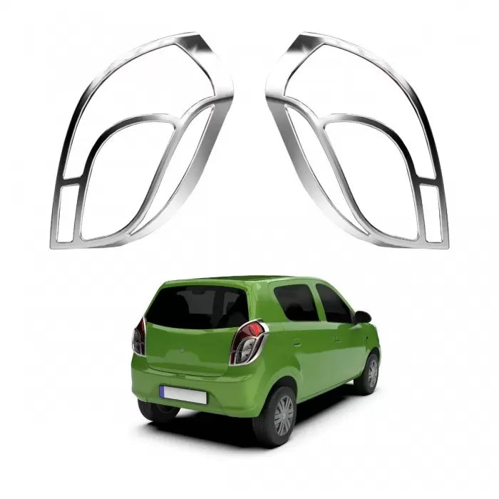 Maruti Suzuki Alto 800 2019 Onwards Tail Light Chrome Garnish Cover Trim (Set Of 2Pcs.)

by Galio