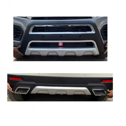 Maruti Suzuki Brezza 2020-2022 Front and Rear Bumper Guard Protector in High Quality ABS Material

by imported