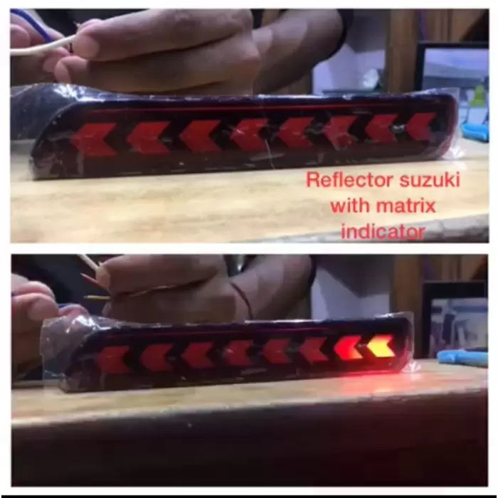 Maruti Suzuki Ritz 2009 Onwards Reflector Lights with Matrix Indicator

by Imported