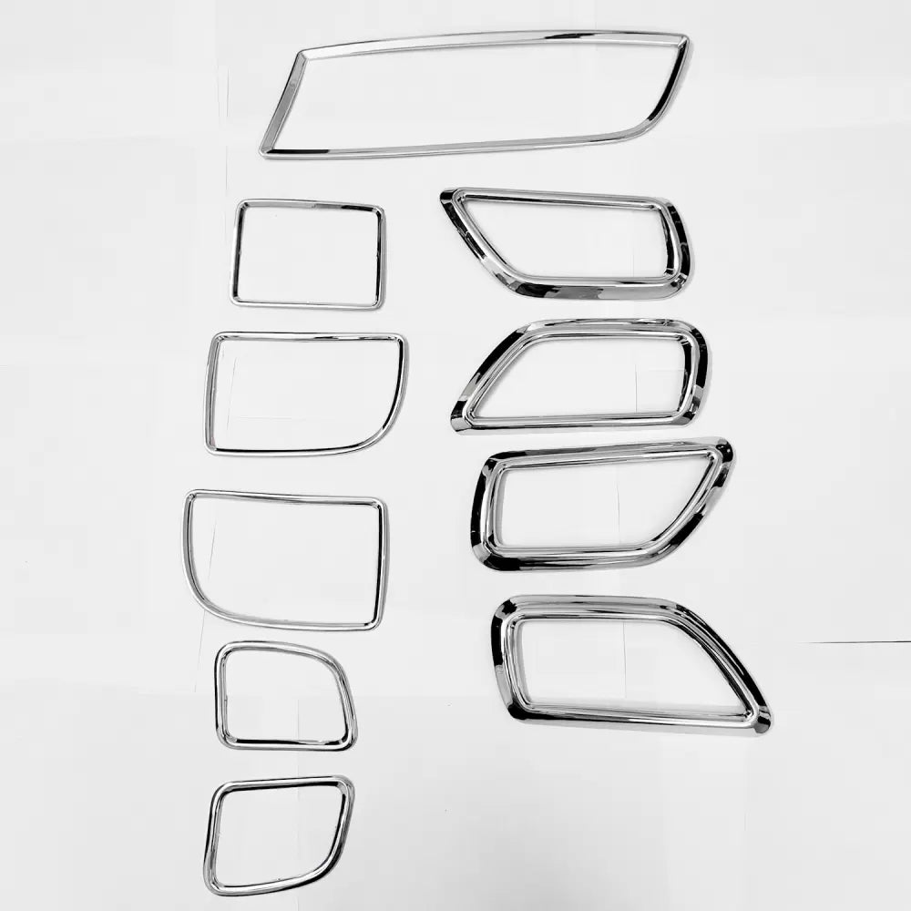 Maruti Ciaz Deshboard Interior Chrome Trim Kit (10 Pcs)

by Imported