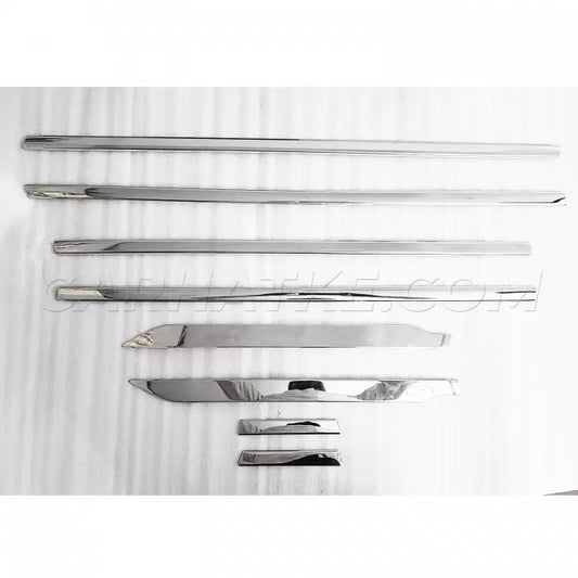 Maruti Suzuki New Brezza 2022 Onward Lower Window Chrome Garnish Trims (Set Of 8Pcs.)

by Cnleague