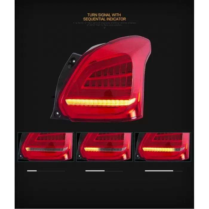 Maruti New Swift 2018 Modified LED Tail Light Matrix Indicator Edition by Carhatke

by Carhatke