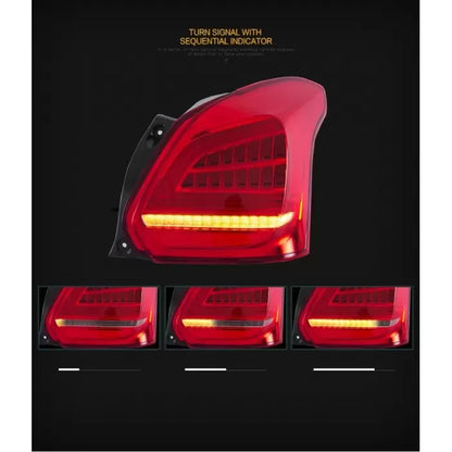 Maruti New Swift 2018 Modified LED Tail Light Matrix Indicator Edition by Carhatke

by Carhatke