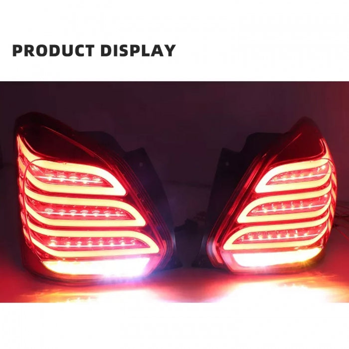 Maruti Suzuki Swift 2018 Onwards Mercedes inspired Modified LED Tail lights (Set of 2 Pcs.)

by Imported