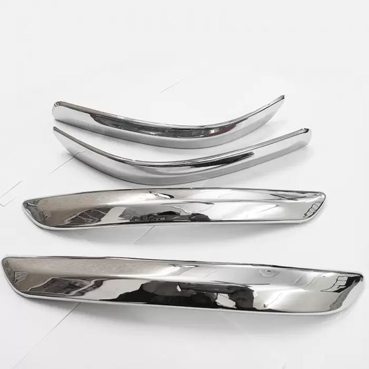 Maruti Suzuki Swift Dzire 2017 Custmoised Chrome Finish Bumper Protector Guard (Set Of 4Pcs.)

by Techo