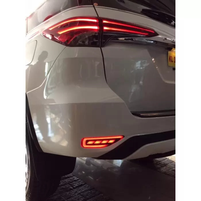 Toyota Fortuner 2016 Onwards Rear Bumper LED Reflector Lights

by Imported