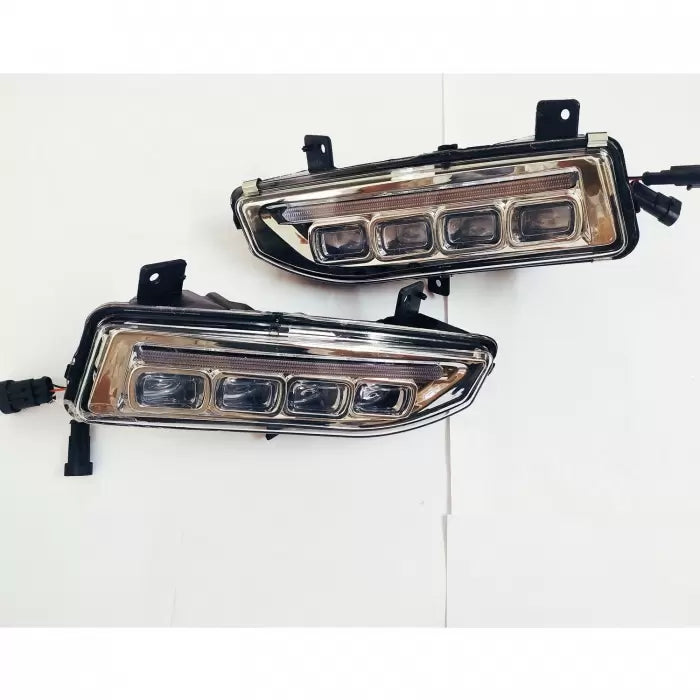 Nissan Kick LED DRL Daytime Running Lights  With Matrix Turn Signal & LED Fog Lamp - (Set of 2Pcs.)

by Imported