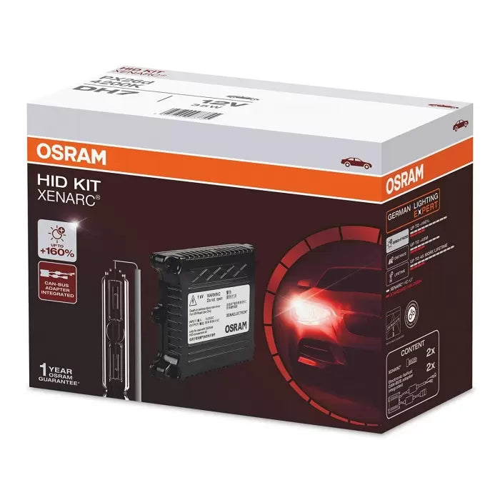 Original Osram HID Xenon Car Headlight Conversion Kit (12V, 35W)

by Osram