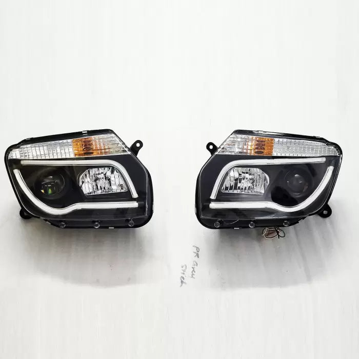 Renault Duster Modified Headlight with Drl Light and Projector Lamp Set of 2 

by Imported