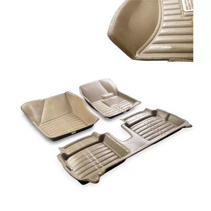 Skoda Rapid Luxury 5D Car Floor Mats - Set Of 3