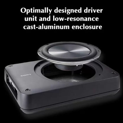 Sony XS - AW8 Compact Powered Under Seat Subwoofer

by Sony