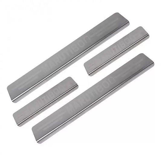 Galio Maruti Suzuki Alto 800 2019 Onwards Stainless Steel Door Scuff Foot Sill Plate Guards (Set of 4 Pcs.)

by Galio