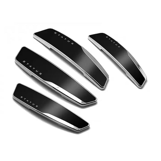 Status Genuine Universal Car Door Guard Scratch Protector Black & White - (Set of 4)

by Status