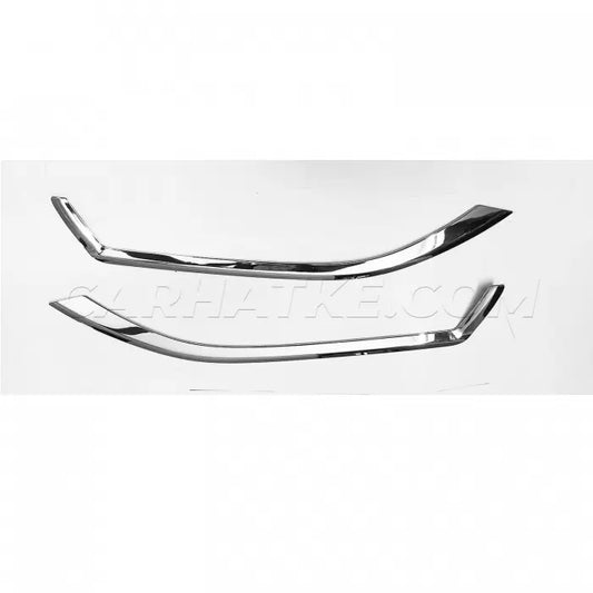 Tata Safari 2020 Onwards Headlight Chrome Garnish Cover (Set of 2Pcs.)

by Galio