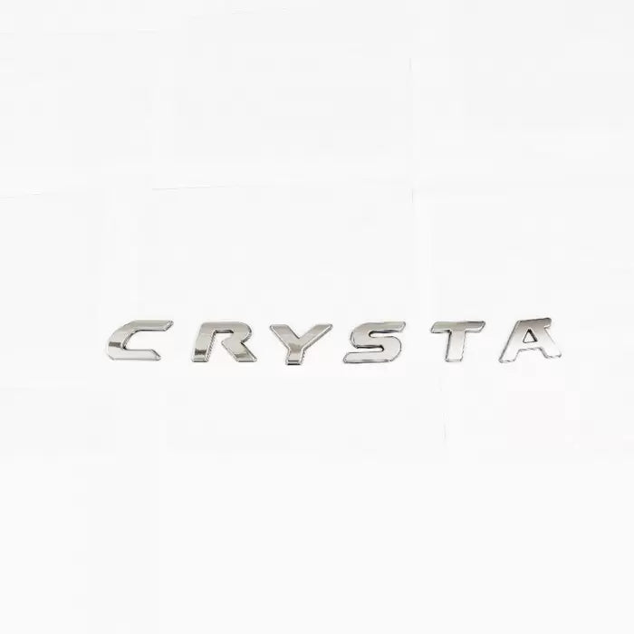 Toyota Innova Crysta Logo Chrome 3D Letter Emblem Full Set in High Quality ABS Material

by Galio