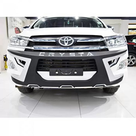 Toyota Innova Crysta Front and Rear Bumper Guard Protector in High Quality ABS Material

by imported