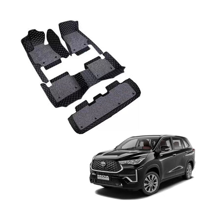 Toyota  Innova Hycross 2023 Onwards 7D Car Foot Mat -  Set Of 4