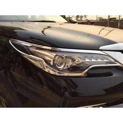 Toyota Fortuner 2016-2020 Headlight and Tail Light Chrome Trim Garnish

by Imported