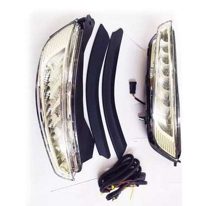 Hyundai Venue 2019 - 2022 Headlight LED DRL Daytime Running Light with Moving Matrix Turn Signal - Set of 2Pcs

by Volmax