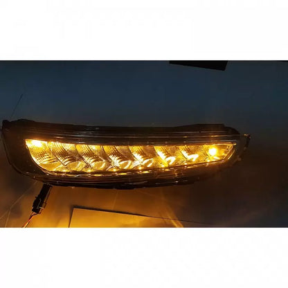 Hyundai Venue 2019 - 2022 Headlight LED DRL Daytime Running Light with Moving Matrix Turn Signal - Set of 2Pcs

by Volmax